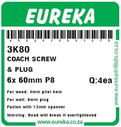 3K80 - Coach Screw & Plug -3K80_label_T